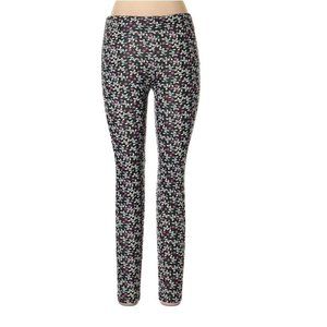 GORGEOUS Bethany Mota Black Floral Leggings Size Medium